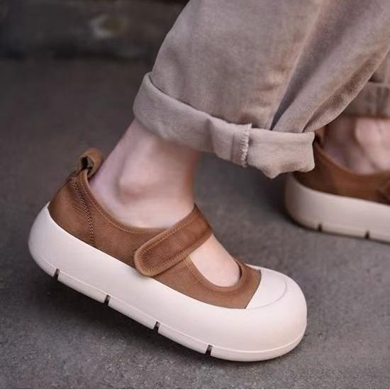 Туфли на плоской подошве женские туфли на платформе брендовая мода Marie Janes туфли на среднем каблуке 2024 года тренд осень повседневное платье для прогулок Chaussures Femme