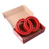 2Pcs Automotive Coil Spring Buffer Anti Vibration Universal Spring Bumper Cushion for Cars A