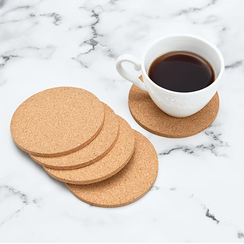 Толстые круглые пробковые термостойкие подставки, набор прочных кухонных щитков для горячих блюд, кастрюль, сковородок, кухонных принадлежностей, домашнего декора