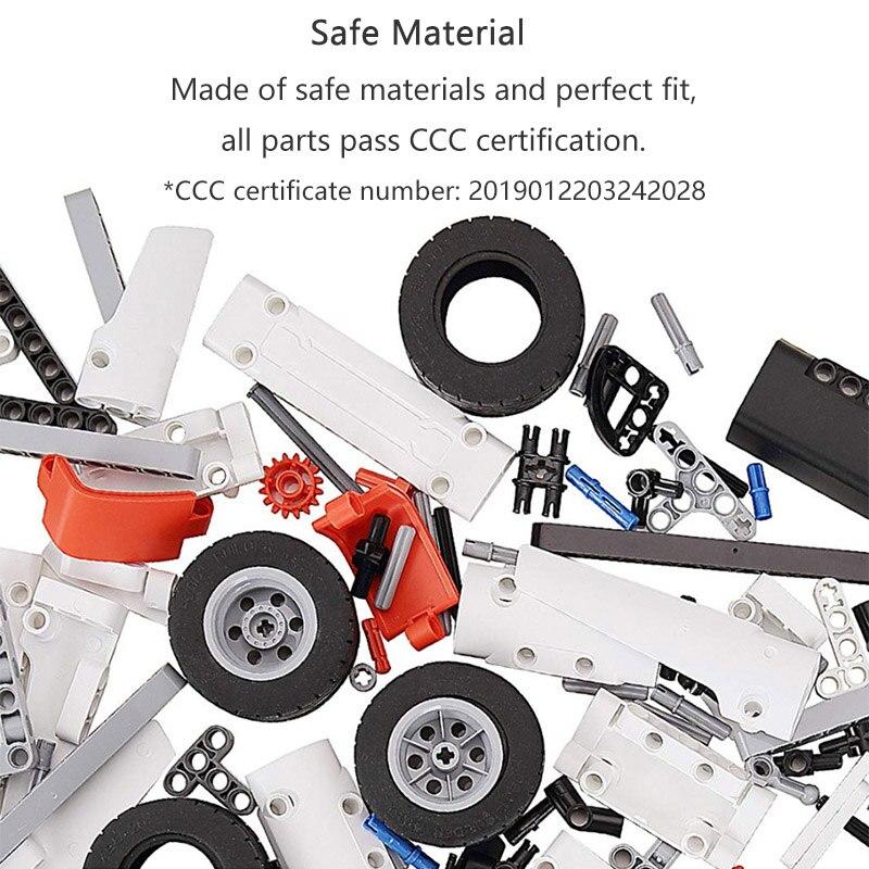 MITU Xiaomi Engineering Building Blocks Mixer Truck Car Toy Kids Christmas DIY Puzzle Lego Gift Assembly Building Bricks Mi Home