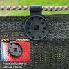 Shade Cloth Fixing Clips Heavy Duty Lock Grip Windproof Awning Clamp Grip Reusable Tent Clips for Garden Netting Greenhouse Sun Shade Net