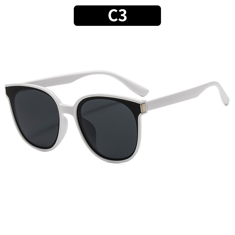 Oval Shape Woman Sunglasses Vintage Retro Style Anti-glare Outdoor Sun Glasses Travelling Fishing Ladies Sunglasses