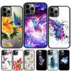 Чехол для телефона с колибри для iPhone 17 Air 14 15 16 13 12 Чехол для Apple iPhone 17 Air 14 15 16 Pro Max 6S Plus Coque