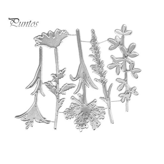 Цветочный лист металлический трафарет DIY скрапбук бумажные карты фото декор трафарет