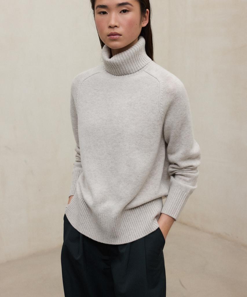 Ekoalpeu Women'S Beige Cara Sweater
