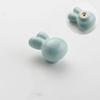 Solid Metal Thread Rabbit Knobs Single Hole Cabinet Knobs Cartoon Furniture Handles  Dresser