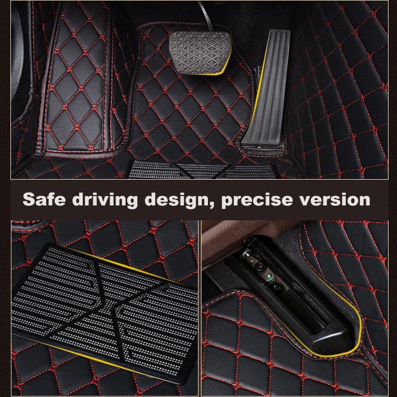 Autohome Car Floor Mats For Suzuki Baleno 2015- Year Upgraded Version Foot Coche Accessories Carpetscustomized
