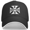 Кепка с Железным Крестом Западного Побережья Choppers Для Активного Отдыха Горячая Распродажа Хип-Хоп Кепки Для Пары Женские Модные С Принтом Бейсболки