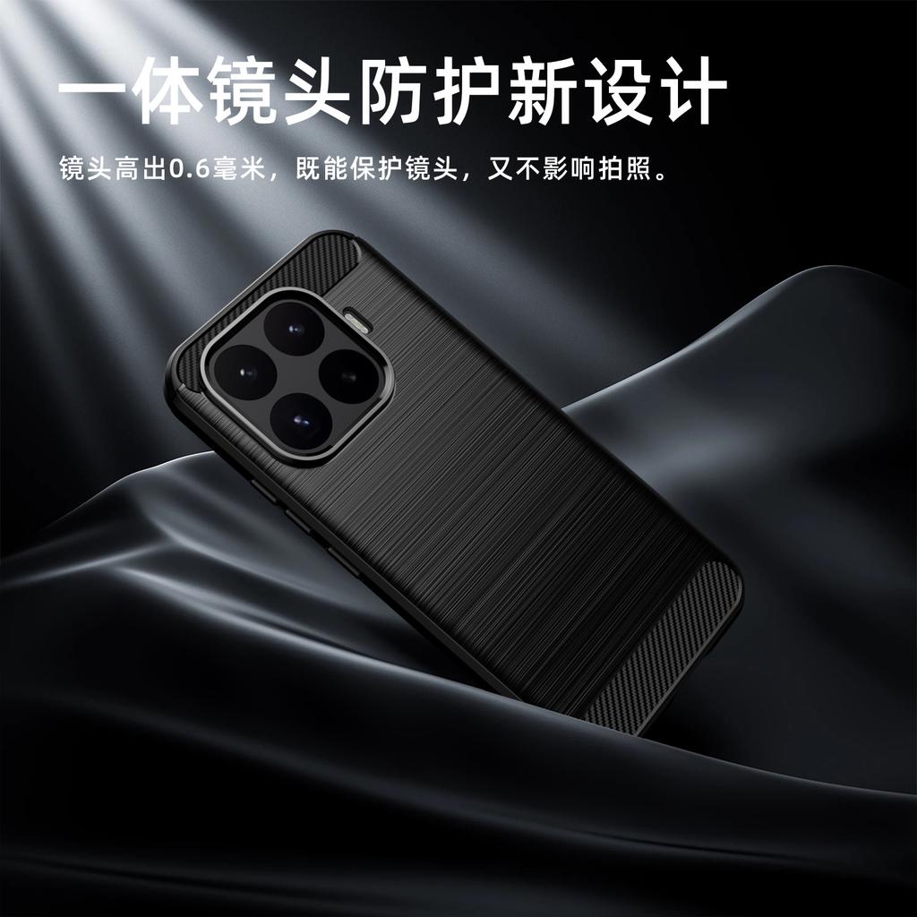 Подходит для чехла мобильного телефона Xiaomi Mi 11T Mi11T Pro защитный чехол Полностью закрывающий Redmi 1A шлифованное углеродное волокно противоударный утолщенный