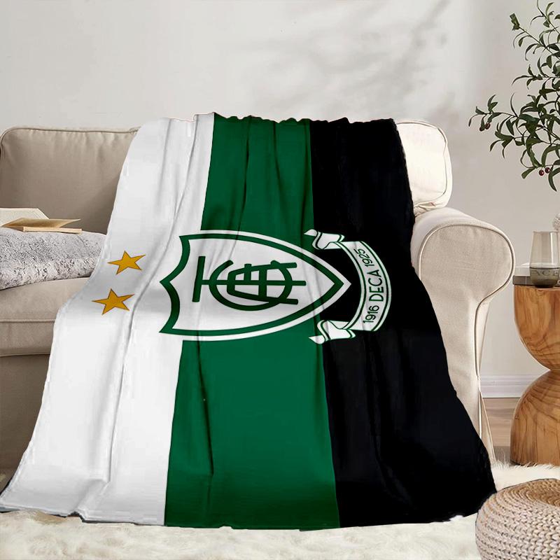 America Futebol Clube Portable Blanket/Soft Blanket Bedding Blanket Suitable for Travel Camping Living Rooms Offices Sofas Fan Gifts