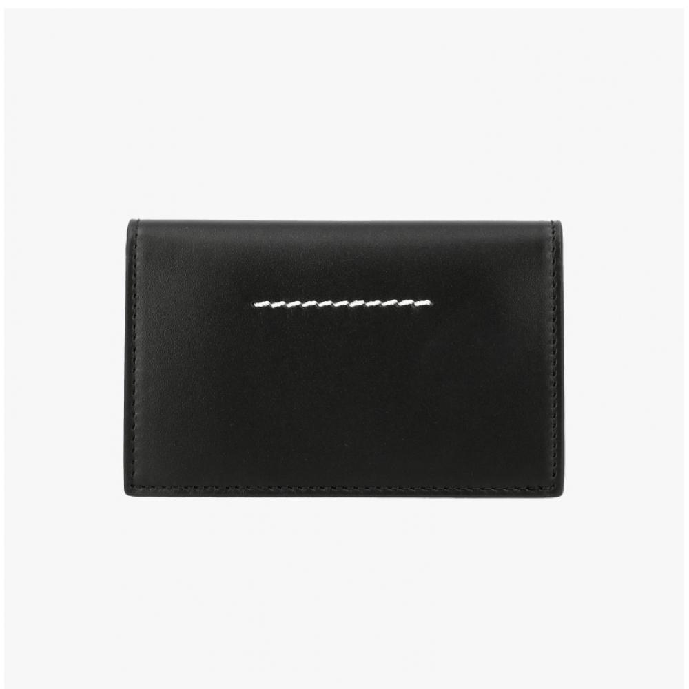 Maison Margiela Mm6 Card Wallet Numbering Logo Patch P8622 T8013