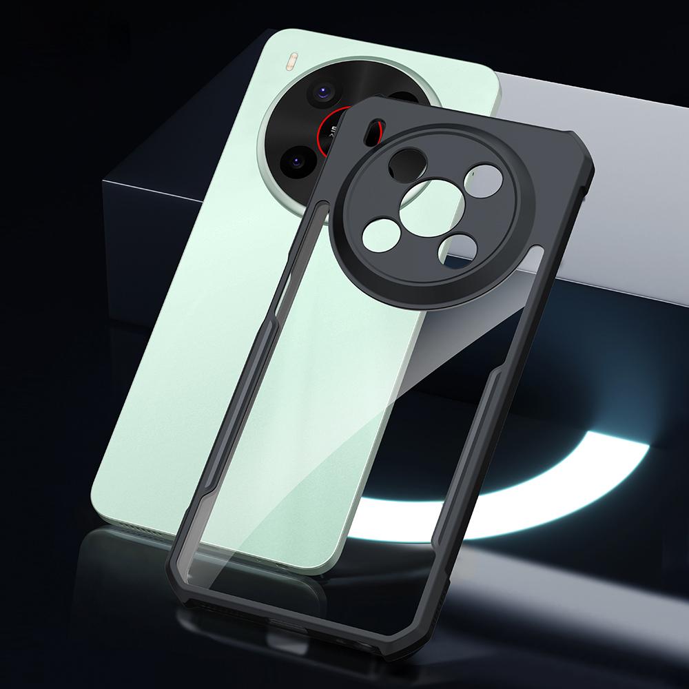 XUNDD Для ZTE Blade V70 Max Чехол Противоударный ТПУ+Акрил Прозрачная Задняя Крышка для Телефона