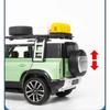 1/32 Land Rover Defender с инструментами Литые из сплава и игрушечные транспортные средства Модель игрушечной машины Коллекция со звуком и светом Детская игрушка Подарок