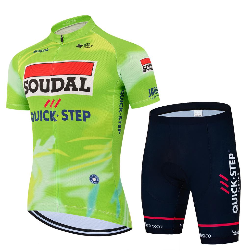 Summer Men's Clothing Cycling Shorts Mtb Cycle Jersey Complete Male Uniform Road Jacket Pants Gel Bicycle Suit Sports Set