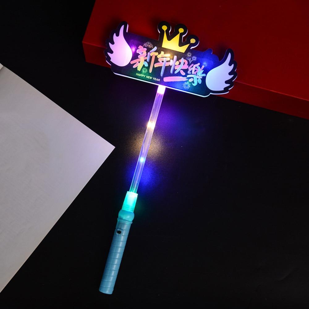 Glowing in Dark LED Glow Hair Bands Fun Luminous Rod New Year Glow Sticks  Birthday Party