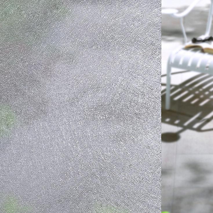 Стекло Оконная пленка Оконная пленка для приватности Матовое окно Винил 3D Декоративные наклейки на окна Неклеящиеся наклейки для ванной комнаты Гостиная