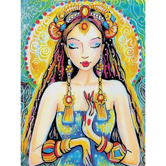 5D DIY Алмазная картина Женщина Современная картина со стразами Алмазная вышивка Распродажа Вышивка крестиком Мозаика Настенный домашний декор