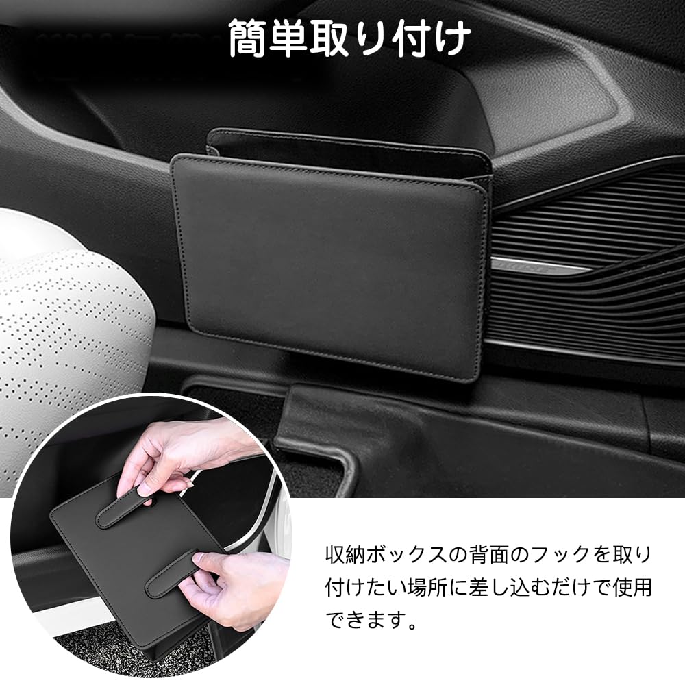 LIANHATA Многофункциональный автомобильный мусорный бак Большой подвесной автомобильный мусорный бак Автомобильный органайзер Хранение на сиденье Дверной карман Спинка сиденья Заднее пространство водителя Автомобильные принадлежности Банка, Вместимость, Тип,