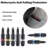 1Pair 8mm Motorcycle Frame Slider Protector Moto Anti Falling Rod Scooter Engine Shatter Crash Frame Slider Protect Stick Bar