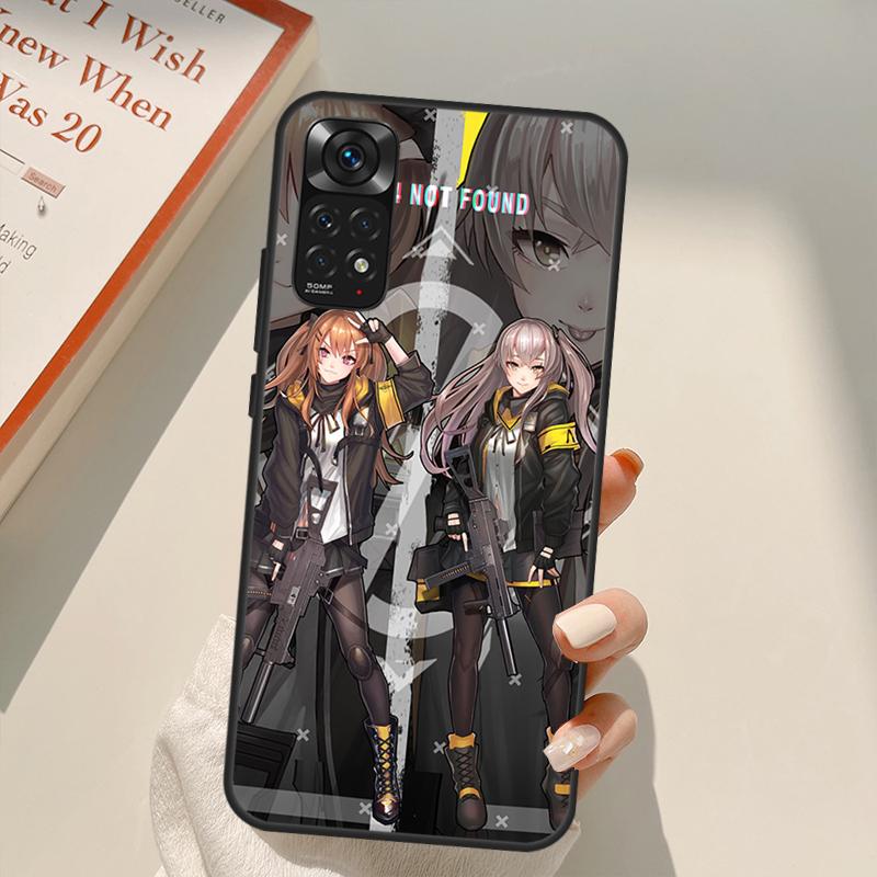Чехол для игр Girls Frontline для Xiaomi Redmi Note 10 8 9 11 Pro 8T 9S 10S 11S Redmi 10C 9C 9A 9T K50 K40 Gaming