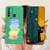 Чехол Для Tecno Camon 17 Чехол Модный Мультяшный Милый Забавный Расписной Силиконовый Чехол Для Телефона Для Techno Camon 17 CG6 CG6j