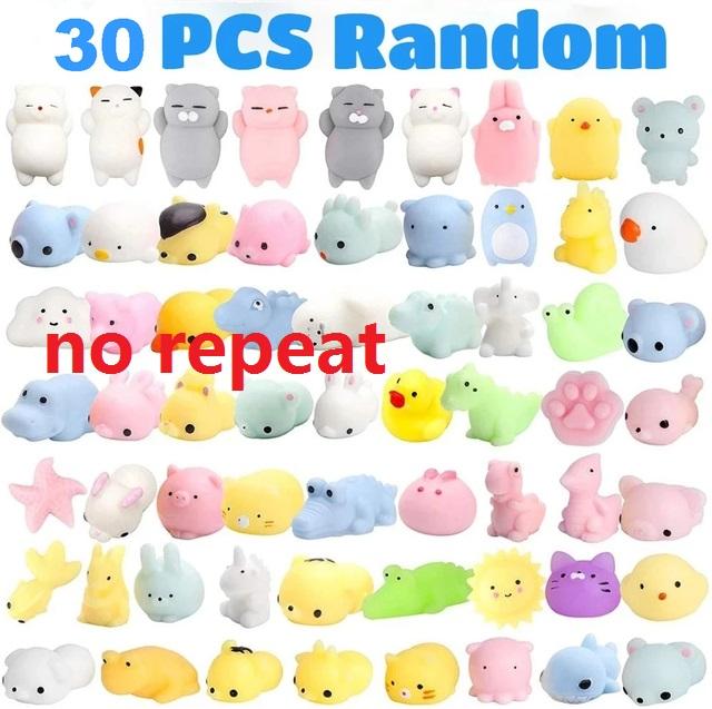 50-5 шт. Kawaii Squishies Mochi Anima мягкие игрушки для детей антистрессовый мяч сжимать вечерние сувениры игрушки для снятия стресса на день рождения