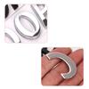 3D ABS Chrome Black  Cooper S Emblem Letters Car Rear Trunk Badge Self-adhesive Sticker Accessories