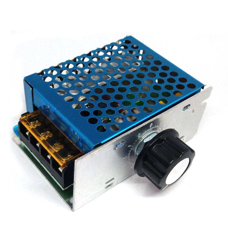 4000 Вт 220 В переменного тока мощный тиристорный регулятор напряжения регулятор скорости регулятор температуры диммер с