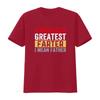 Worlds Greatest Farter I Mean Father T Shirt Fathers Day Dad Funny Birthday  vintage Washed Versatile designer clothes Casual