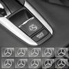 2025 Для Mercedes-Benz 2/5/10 шт. 3D Металлические Наклейки для Декора Салона Автомобиля Для Mercedes Benz Класса B/C/E/S Класса A Класса C200L GLC GLK