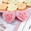 10 ШТ. Формочки для печенья на День святого Валентина Форма для печенья Пластиковый материал для любителя выпечки