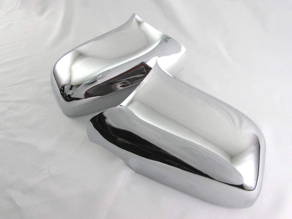 BRIGHTZ Chrome Door Mirror Covers for Elgrand E51 NE51 NE 51 (Early Model) [MIR-SID-259] (E 30718)