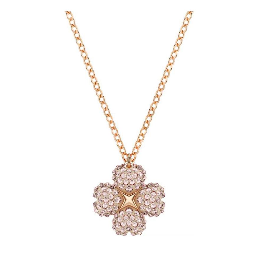 Swarovski Латиша Ожерелья Женские Розовые