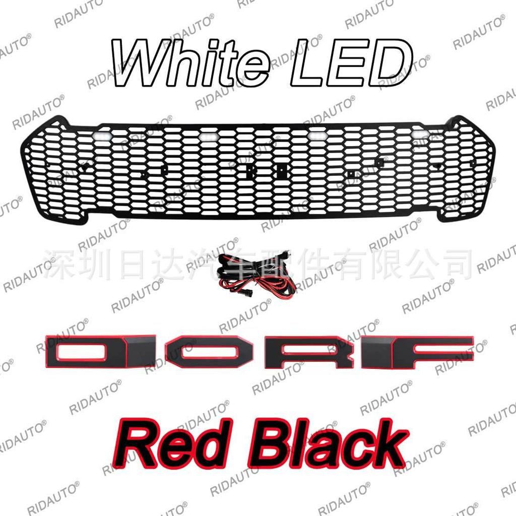 Центральная решетка в стиле Raptor для Ford Ranger T7 (2015-2018)