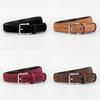 Minimalist Genuine Leather Belt For Business And Casual Wear With Pin Buckle For Men And Women