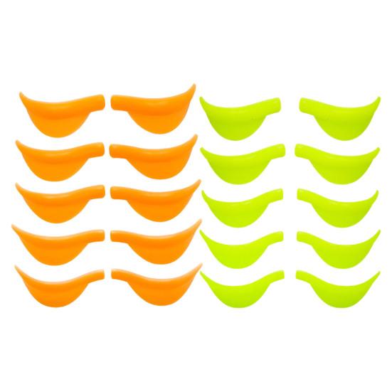 Yousheng 5 пар силиконовых подушечек для завивки ресниц, естественно выглядящие, безопасные, универсальные, не вызывающие аллергию, косметические аксессуары