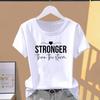 (Asian Size) Graphic Tee T Clothing Love Sweet Letter Style Casual Fashion Print Female Casual  Women's Top Lady Short Sleeve T-shirt