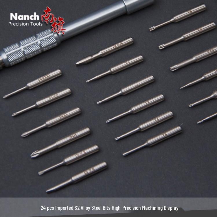 Набор отверток Nanqi 24-в-1 для ремонта iPhone 6S/7/8/X