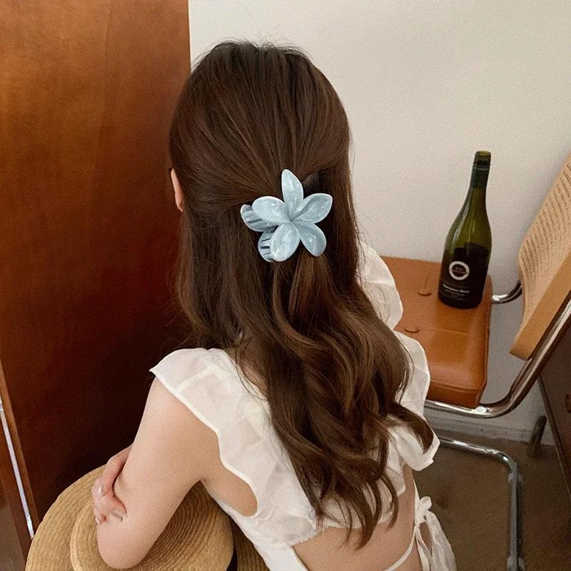 Цветочные заколки для волос Летние пляжные женские дорожные заколки для волос в стиле бохо Шпильки для волос для девушек Модные аксессуары для волос Заколки Головные уборы