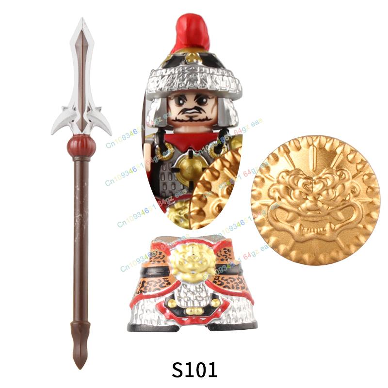 Фигурки Средневековья Рыцари Боевой конь Тяжелая кавалерия Воины Боевой конь Строительные блоки Кирпичики Игрушки Для детей подарок