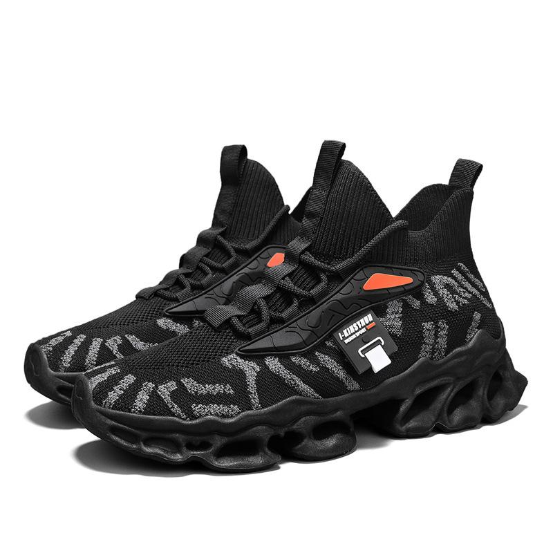 Летняя мужская обувь дышащая сетчатая спортивная обувь мужская универсальная сетчатая обувь для бега повседневная обувь для папы