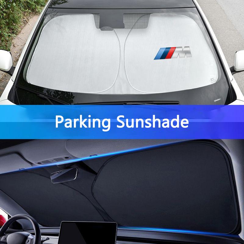 Foldable Car Windshield Sun Shade Visor UV Protection Shield For BMW M E46 E90 E60 F30 F10 E39 E36 F20 G30 G20 E87 E92 E91 X1 X2 sdbf49