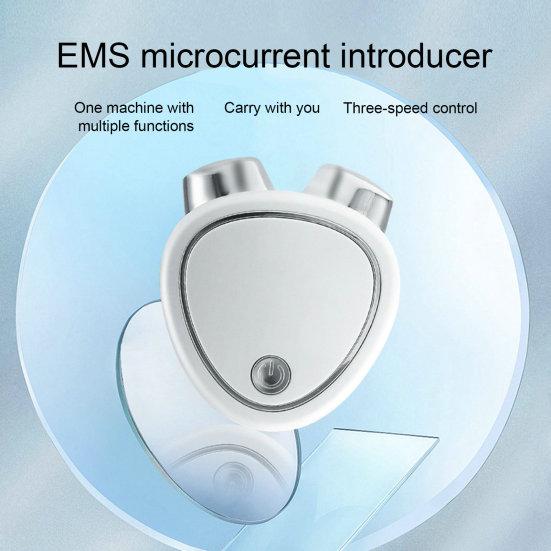 Устройство для массажа лица Микротоковая подтяжка кожи Подтяжка лица Для похудения Вибрация Способствует кровообращению Целлюлит Ноги Лицо Плечо Голова Массажер Устройство