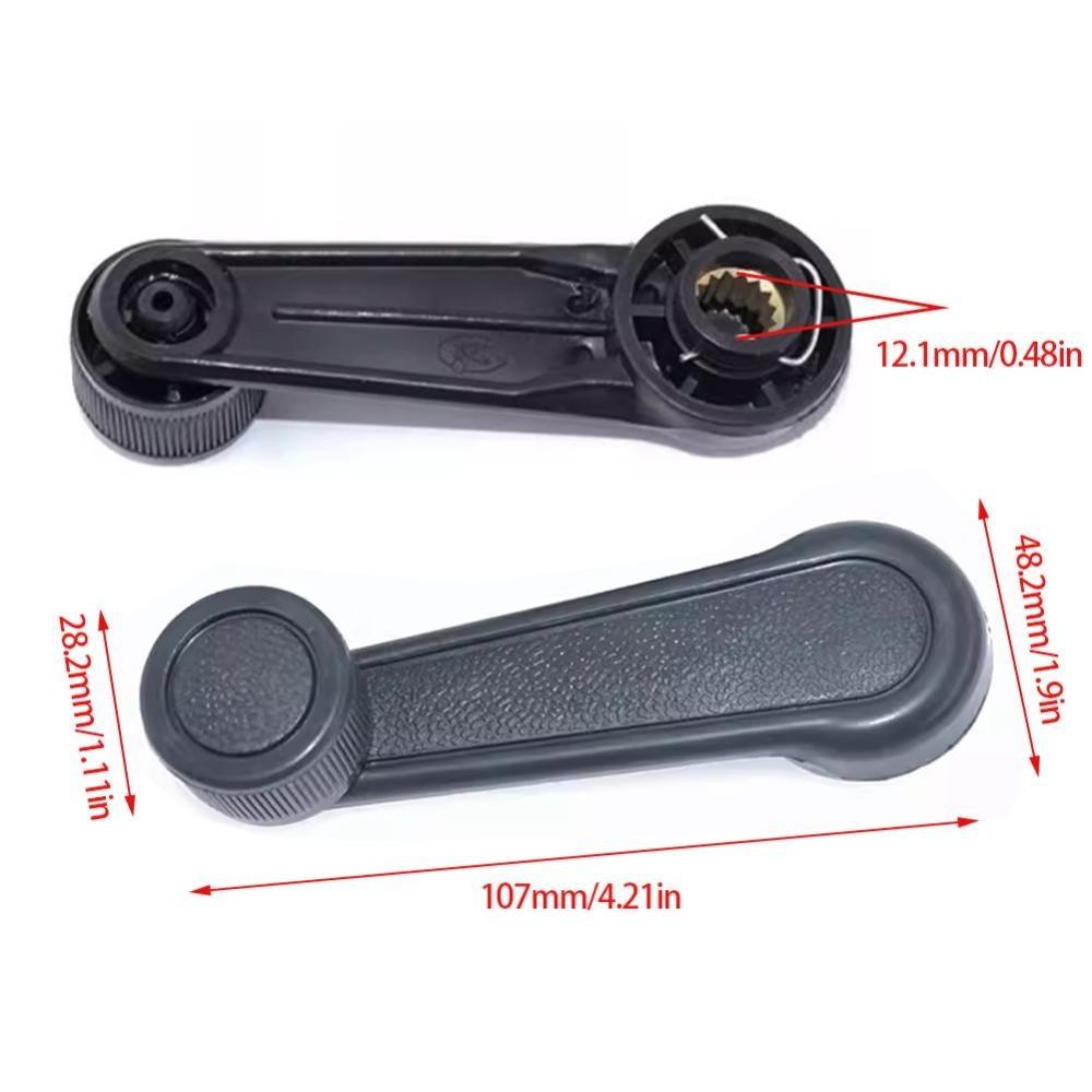 1pc Universal Car Window Handle Window Connect Winder Handle Crank Door Lever Handle Replaces Interior Accessories