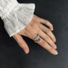 Серебряное кольцо с натуральным топазом 5.49ct, фианитами, вес изделия 3,89 гр (2206989)