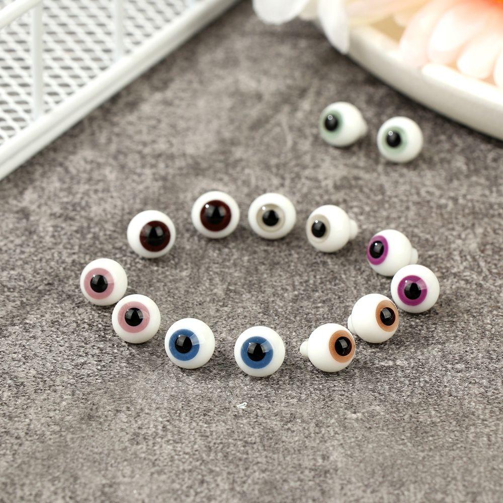 Высококачественные аксессуары для самостоятельного изготовления кукольных стеклянных глаз, изготовление кукольных глазных яблок, безопасная игрушка для животных