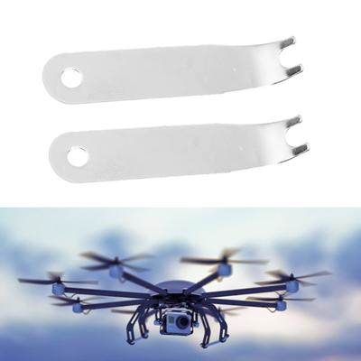2 шт. Инструмент для снятия пропеллеров FPV для микро-дронов Tiny Whoop, алюминиевый гаечный ключ для пропеллеров, инструмент для самолетов