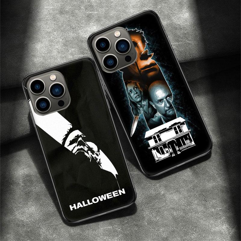 Halloween The Curse Of Michael Myers Horror Movie Phone Case For Apple Iphone 16 15 Plus Soft 13 12 Mini Cover 11 14 Pro Max Cap