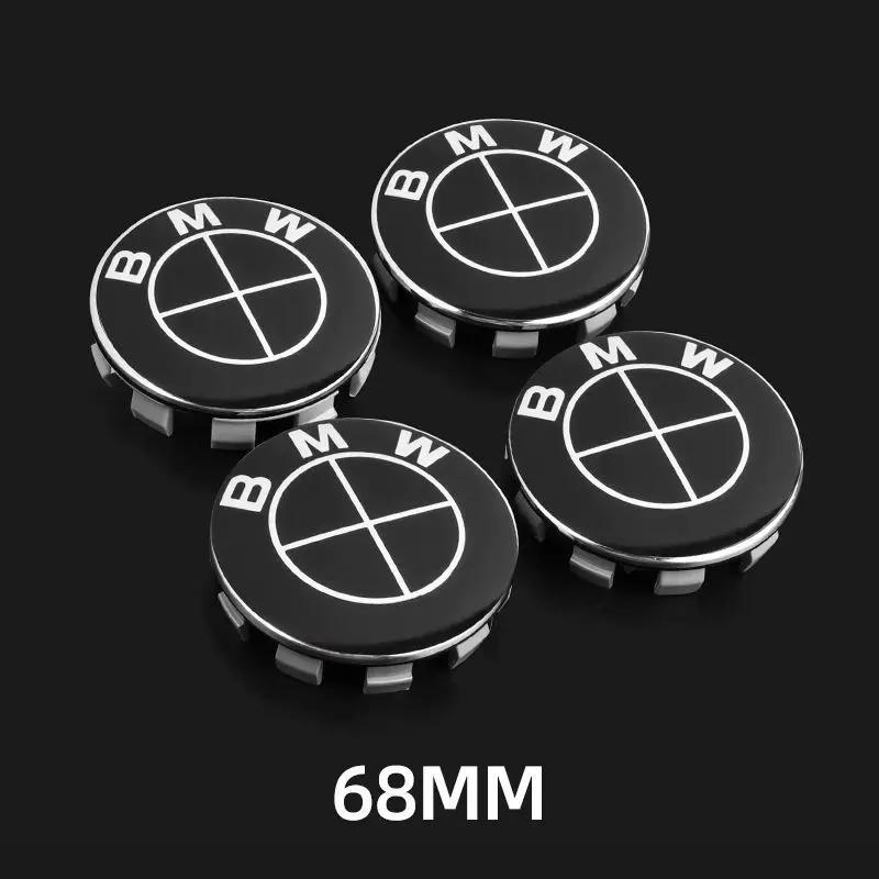 4 шт. 56/68 мм Колпачки ступицы колеса автомобиля Крышка колеса Для BMW M Performance X1 X2 X3 X4 F10 F30 F20 F25 E90 E46 E39 E70 E53 E30 E87
