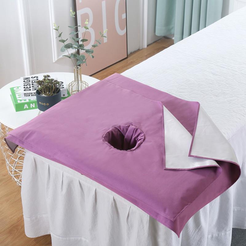 1 шт., модный массажный лист, мягкий водонепроницаемый чехол для красоты и спа-кровати, полотенце для пещеры с отверстием